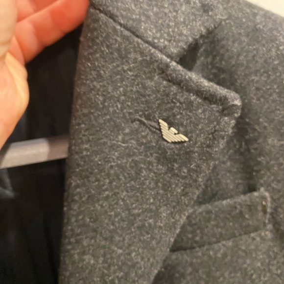 FREE SHIP- Armani Junior wool coat - Picture 4 of 8